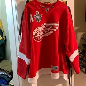 Detroit Red Wings 2008 Stanley Cup #40 Jersey